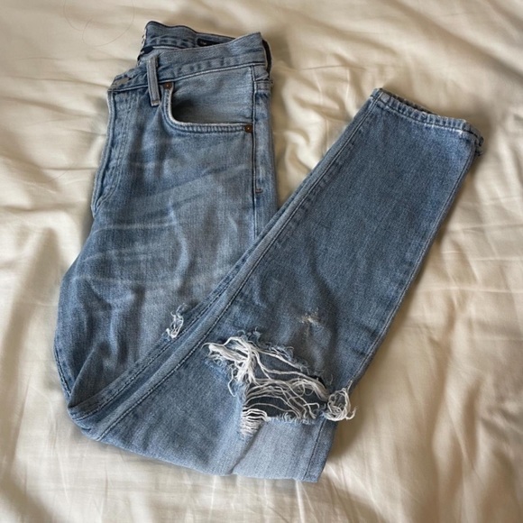 CITIZENS OF HUMANITY- Liya Jeans Torn - Picture 4 of 6